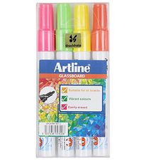 Artline Markers - Glas - 4-pack - Multicolour