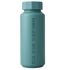 Design Letters Bouteille Thermos - To Go - 500 ml - Vert av. Tex
