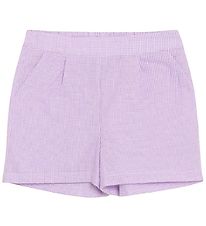 Grunt Shorts - Dana - Purple/White Checks