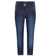 Minymo Pantalon - tirement Slim Fit - Bleu Fonc Denim