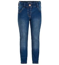 Minymo Pants - Stretch Slim Fit - Blue Denim