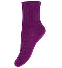 Joha Socks - Wool - Purple