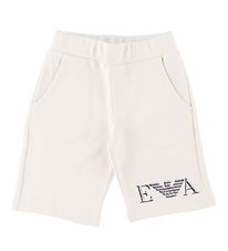 Emporio Armani Sweatshorts - Wit