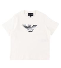 Emporio Armani T-Shirt - Wit m. Logo