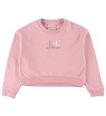 Calvin Klein Sweatshirt - Kurz geschnitten - HWK - Recycelt - Br