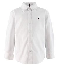 Tommy Hilfiger Skyrta - Teygja Oxford - Hvítt