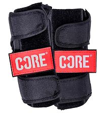 Core Wrist Protectors - Classic Skate - Black w. Red