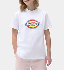 Dickies T-Shirt - Icne Logo - Blanc av. Logo