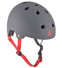 Triple Eight Helmet - Dual Certified - Gun Matte