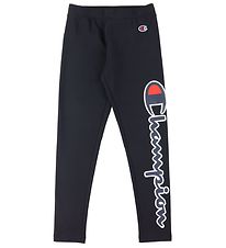 Champion Fashion Leggings - Noir av. Logo