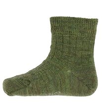 Joha Chaussettes - Laine - Vert