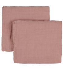 BIBS Spucktücher - 2er-Pack - 70x70 cm - Blush