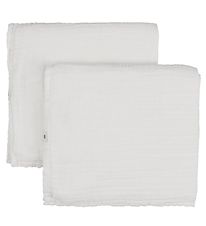 Bibs Muslinfiltar - 2-pack - 70x70 cm - Ivory