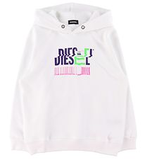 Diesel Hoodie - SANGHOODKLIV - White