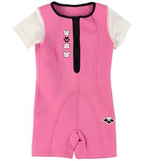 Arena Coverall Swimsuit - Friends Warmsuit - Fuchsia