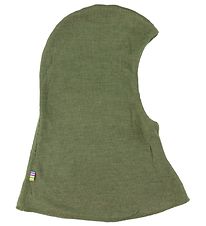 Joha Balaclava - Wool/Silk - 2-layer - Green