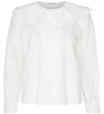 Designers Remix Bluse - Sandra Lace - Cream