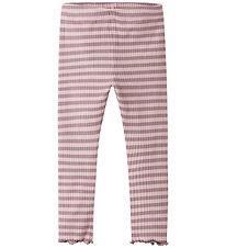 Name It Leggings - NmfVemma - Svampur/Bljómað Lilac