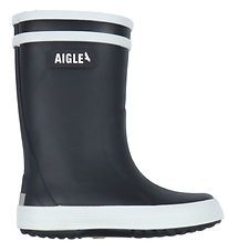 Bottes en Caoutchouc Aigle - Ai Lolly Pop - Fourrure 2 - Marine