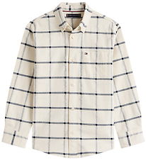 Tommy Hilfiger Shirt - Window Pane Check - White