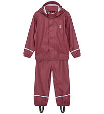 LEGO® Wear Rainwear w. Suspenders - PU - LwjOri - Pink