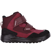 Ecco Winter Boots - Urban Snow - Tex - Black/Red Plum/Dark Ruby
