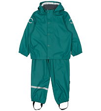 Mikk-Line Rainwear w. Suspenders - PU - North Sea