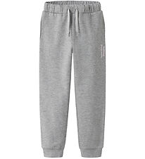 Name It Trousers - NkfOfina - Grey Melange