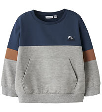 Name It Sweatshirt - NmmOdie - Insignia Blue