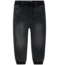 Name It Jeans - Baggy - Fleece - NmmBen - Black Denim