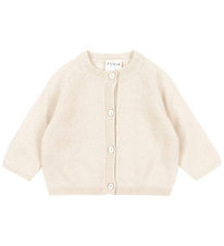 Fanga Fontana Cardigan - Wool - Knitted - Savora - Antique White