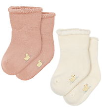 Fanga Fontana Socks - Vicino - 2-Pack - Came Rose