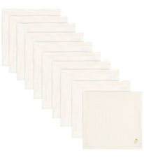 Fanga Fontana Muslin Cloths - 65x65 - Nuvoli - 10-Pack - Antique