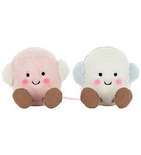 Jellycat Soft Toy 9x16 cm - Amuseables Toastie Pink Duck White M