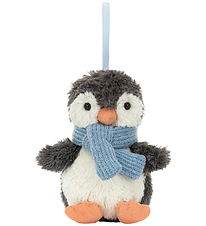 Jellycat Soft Toy - 10x6 cm - Peanut Penguin Decoration