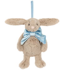 Jellycat Soft Toy - 13x6 cm - Bashful Beige Bunny Decoration