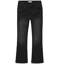 Name It Jeans - Boot - Fleece - NkfSalli - Black Denim