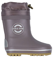 Mikk-Line Rubber Boot w. Feed - Sparrow
