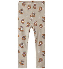 Name It Leggings - NmfSanina - Iceland Fossil