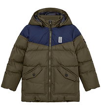 LEGO® Wear Vinterjakke - LwJebel 733 - Grønn/Blå