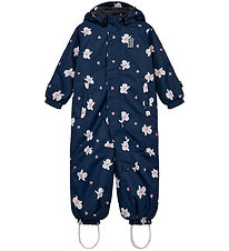 LEGO® Wear Schneeanzug - LwJaz 710 Blau m. Blumen