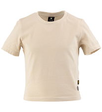 G-Star RAW - T-Shirt - Kurz Mini Slim - Milch