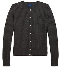 Polo Ralph Lauren Cardigan - Knitted - Cable - Winsor Heather