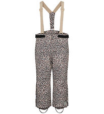 MarMar Ski Pants w. Suspenders - Orla - Leopard