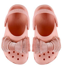 Crocs Sandalen - Classic+ Bow Clog K - Powder Pink