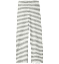 Name It Trousers - NkfVemma - Grey Melange/Cloud Dancer