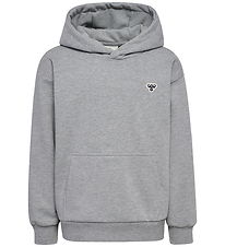 Hummel Kapuzenpullover - HmlJR - Grey Melange