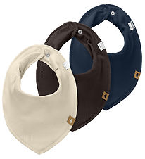 Name It Bib - 3-Pack - NbmYasim - Insignia Blue/Island Fossi