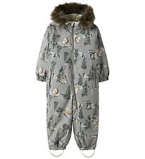 Name It Snowsuit - NmnSnow10 - Ultimate Grey/Woodland