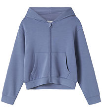 Name It Zip Sweatshirt - NkfOlinda - Blue Ice